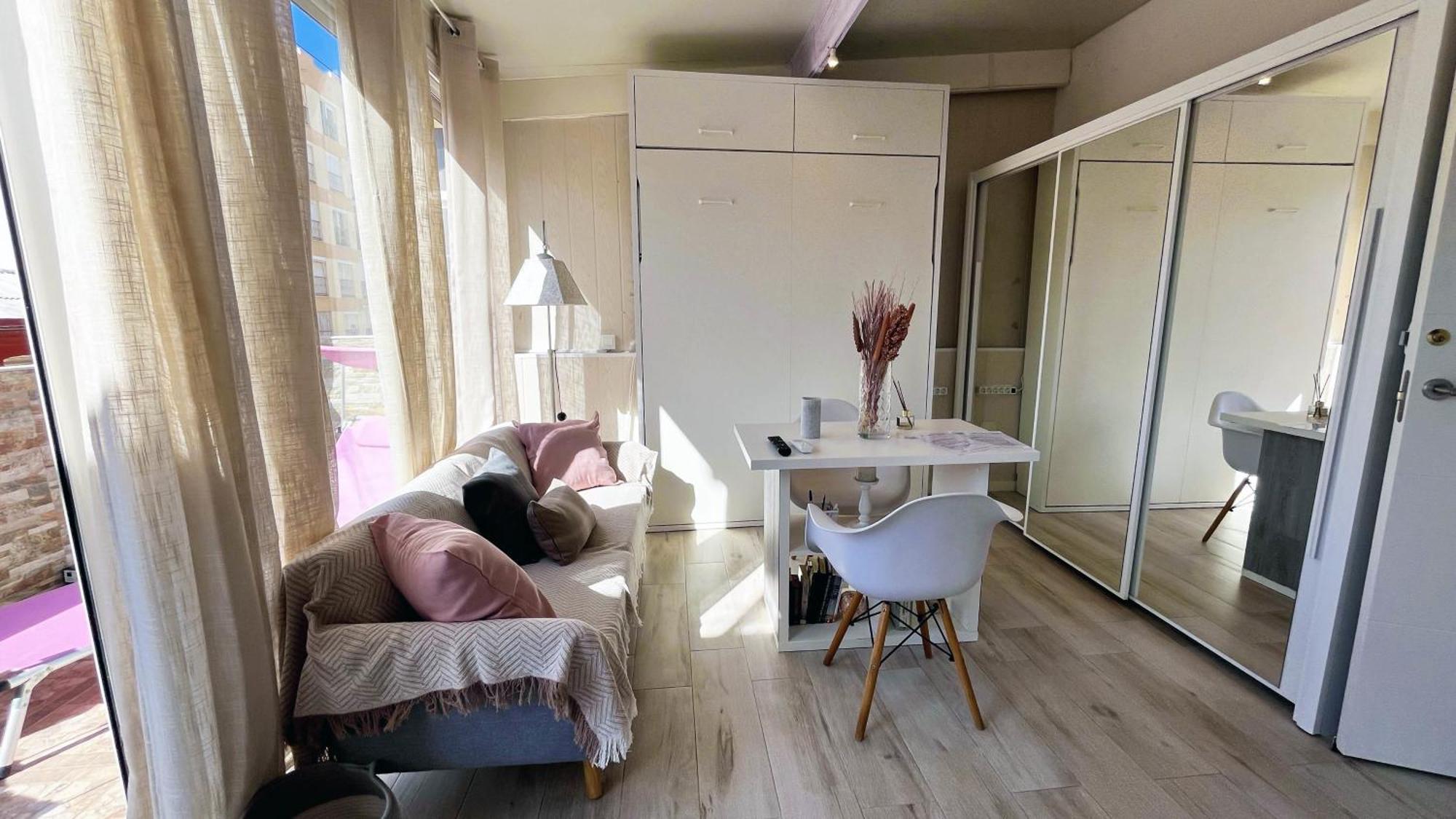 A 5 Minutos De La Playa Con Terraza En Malaga Apartment ภายนอก รูปภาพ