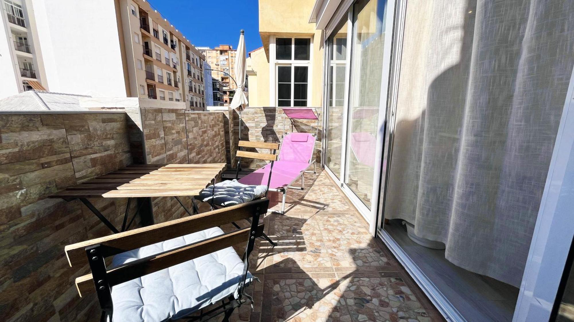 A 5 Minutos De La Playa Con Terraza En Malaga Apartment ภายนอก รูปภาพ
