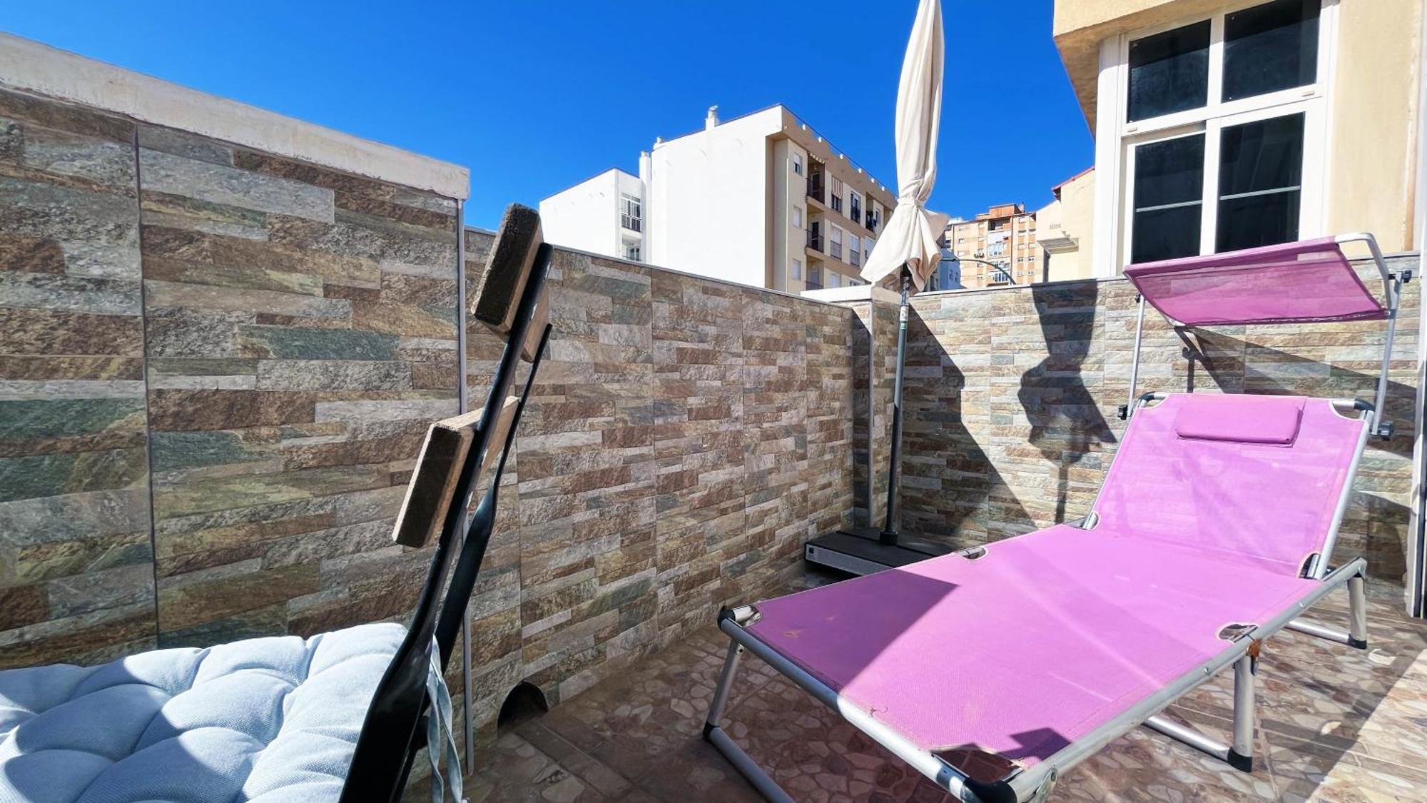 A 5 Minutos De La Playa Con Terraza En Malaga Apartment ภายนอก รูปภาพ